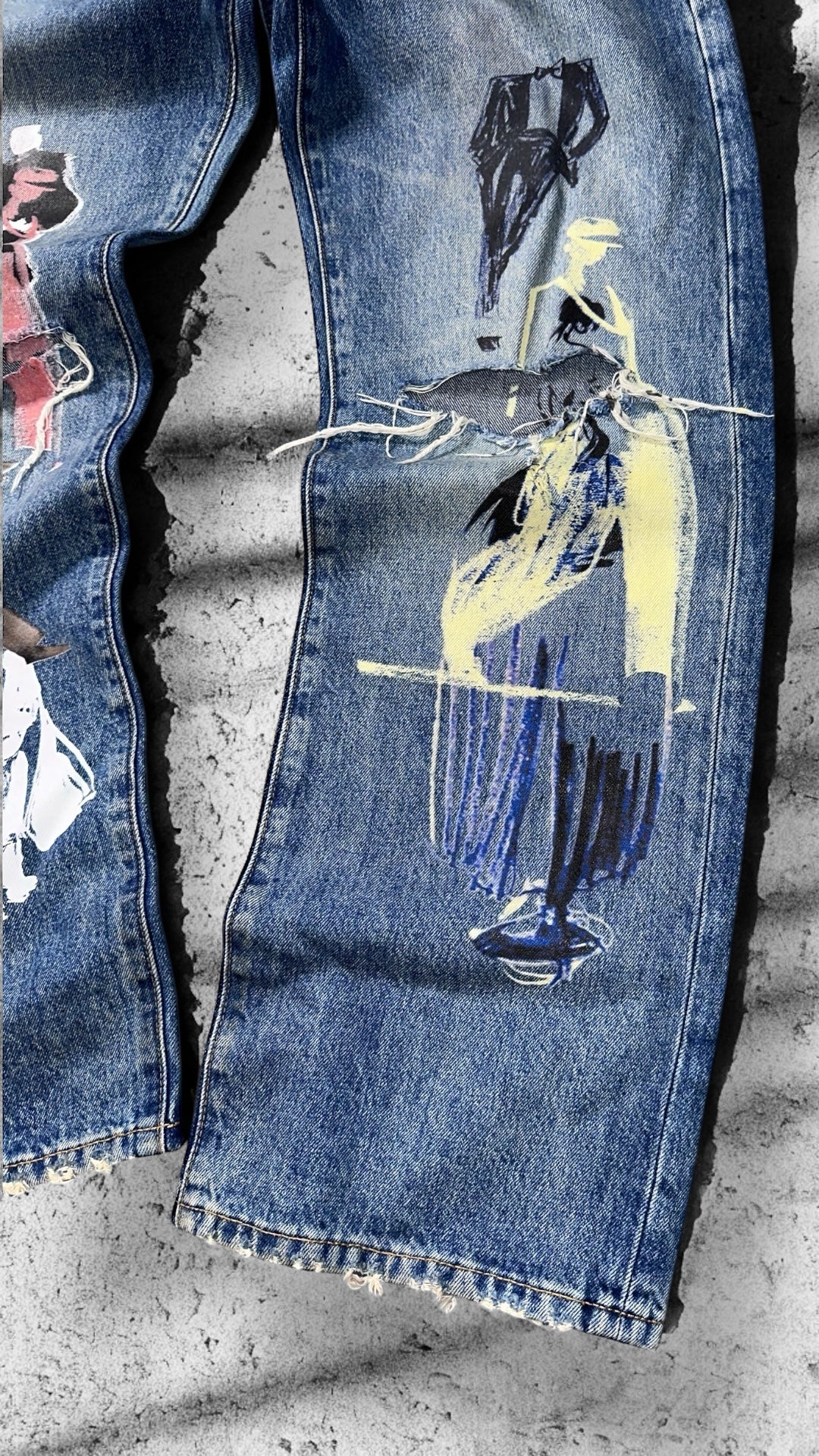 "Amour Artiste Denim (Yellow)