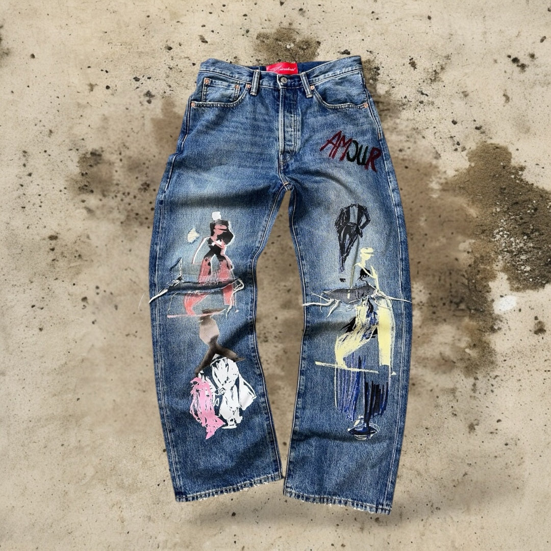 "Amour Artiste Denim (Yellow)
