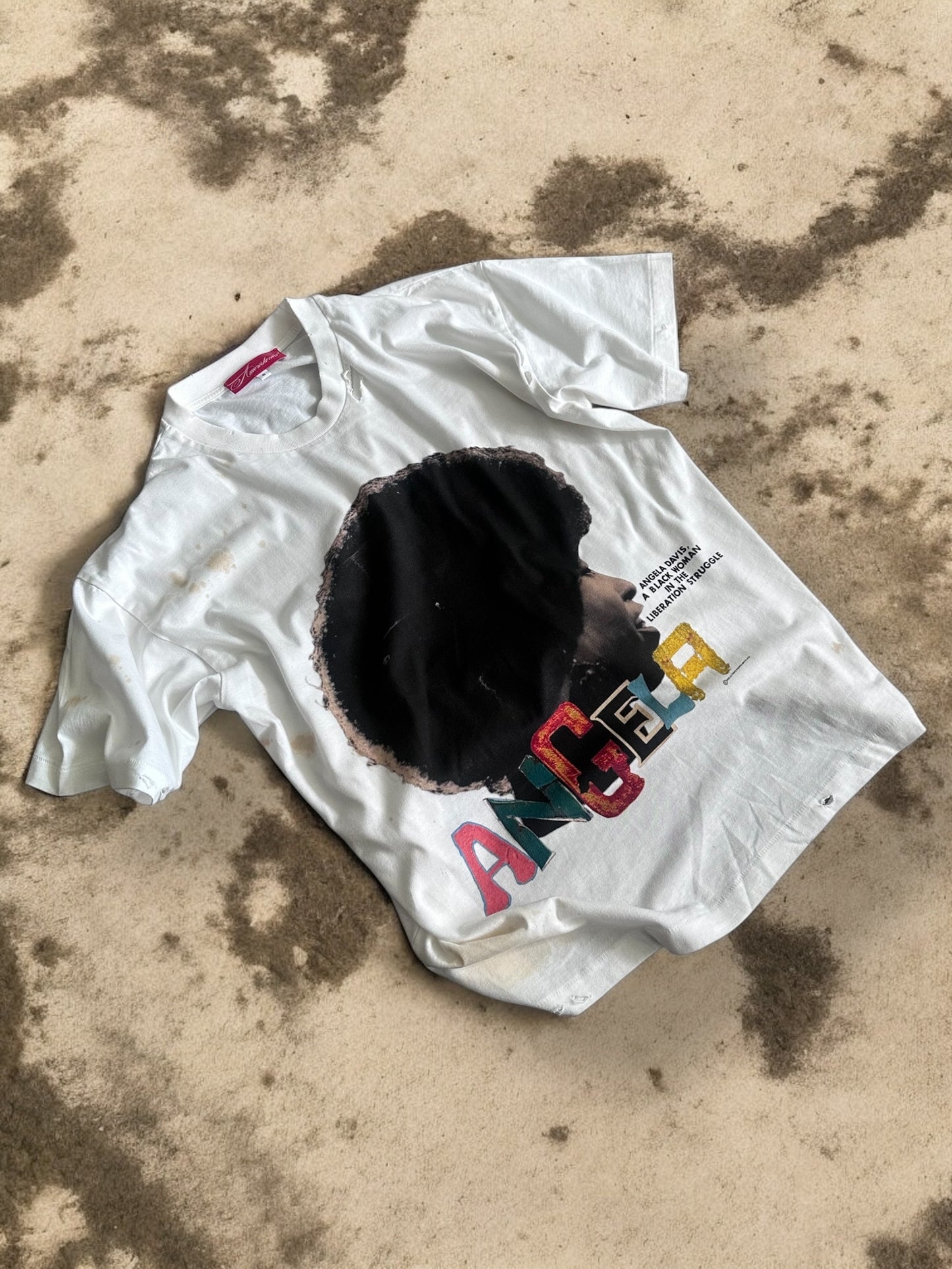 ANGELA VINTAGE THRASHED TEE